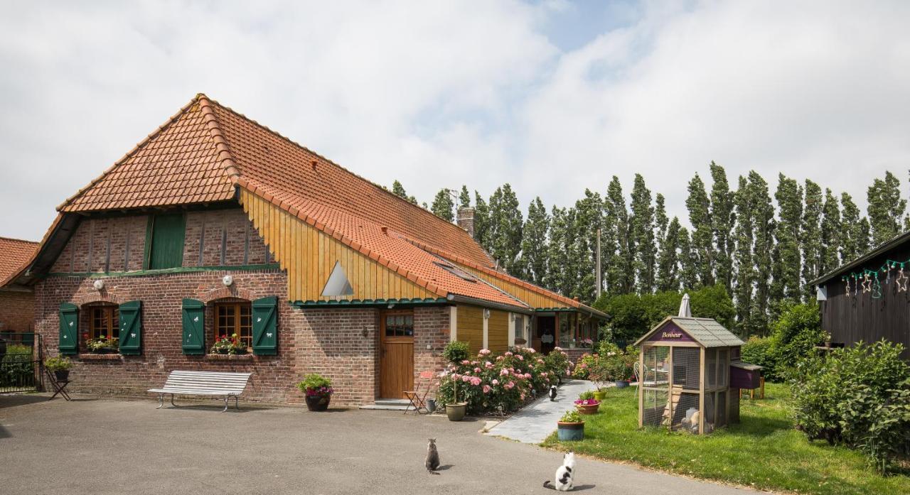 Gite De La Ferme Des Crins Blancs Villa Хазбрук Екстериор снимка