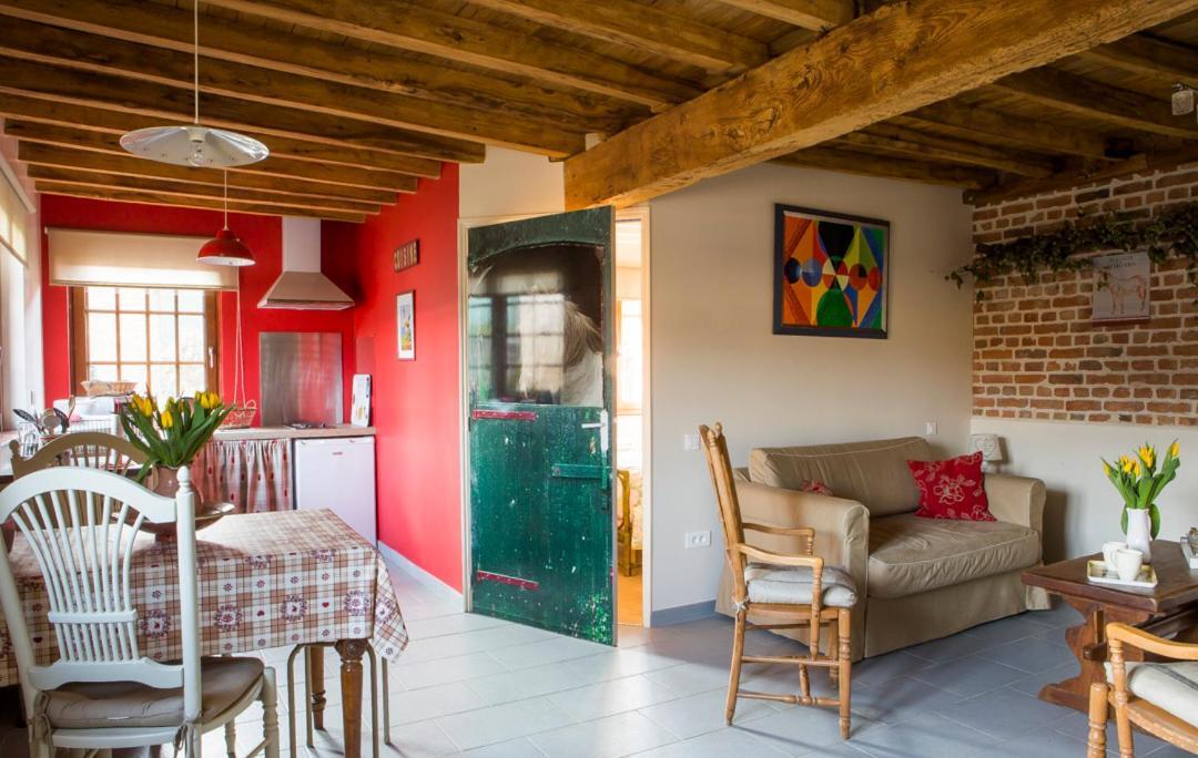 Gite De La Ferme Des Crins Blancs Villa Хазбрук Екстериор снимка